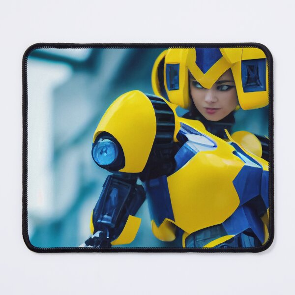Item preview, Glorious Cyber Warrior fighting for Freedom designed and sold by Stanley de Wekker.