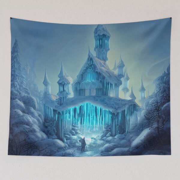 Item preview, Winter Icy Blue Glow  designed and sold by fairytailsaiart.