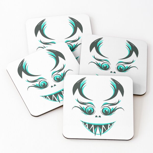 Item preview, Turquoise Monster Face design designed and sold by Dven-Clothes.