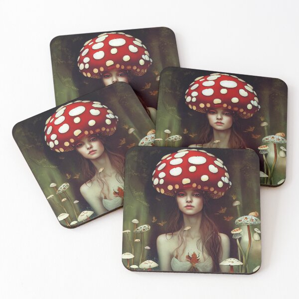 Item preview, Amanita Mushroom Faerie Hat designed and sold by fairytailsaiart.
