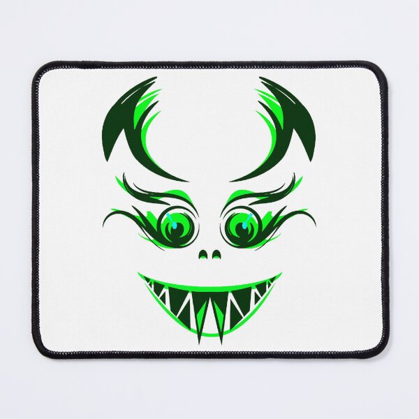 Item preview, Green Monster Face design designed and sold by Dven-Clothes.