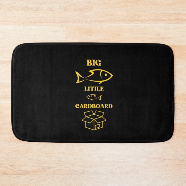 Item preview, Big Fish Little Fish Cardboard Box - Yellow Fish designed and sold by ImagesDesigns.