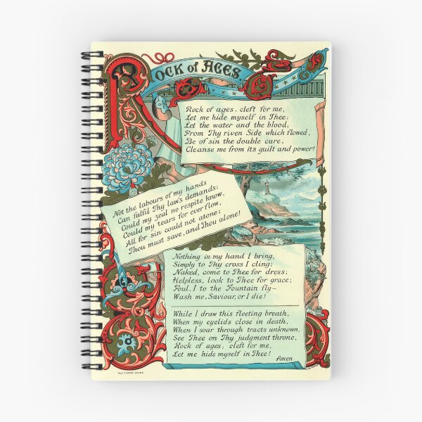 Item preview, Rock of Ages Cleft for Me designed and sold by Pictures With A Message.