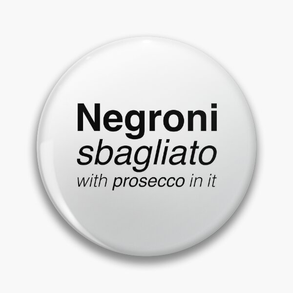Item preview, Negroni sbagliato with prosecco in it designed and sold by Rey Rey .