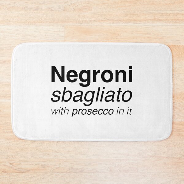 Item preview, Negroni sbagliato with prosecco in it designed and sold by Rey Rey .