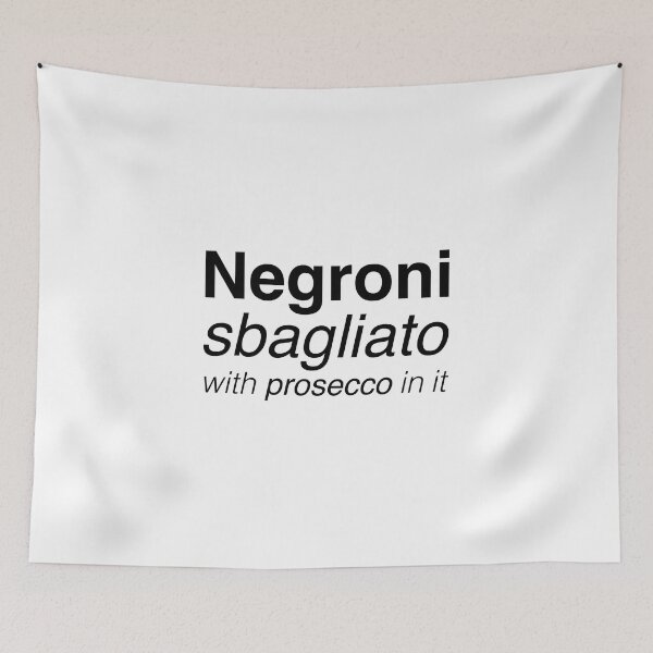 Item preview, Negroni sbagliato with prosecco in it designed and sold by Rey Rey .