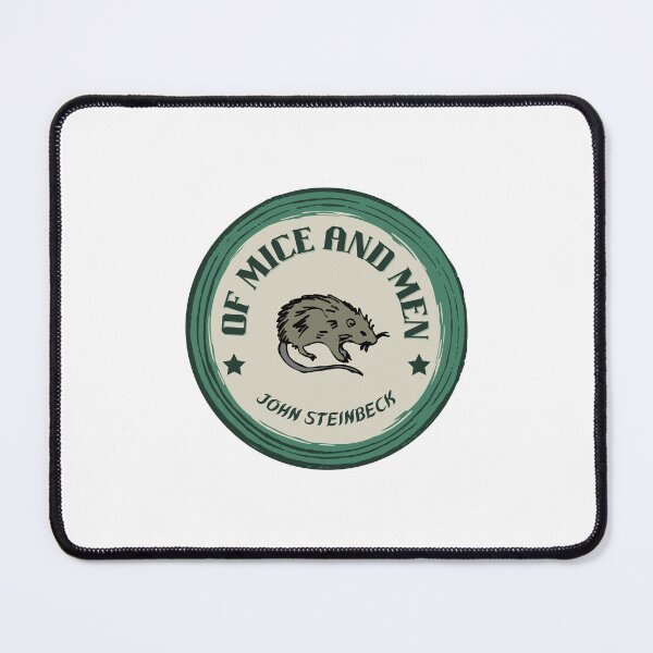 Item preview, Of Mice and Men - John Steinbeck Classic Literature Short Story Book Simple Minimal Aesthetic designed and sold by weboftigers.