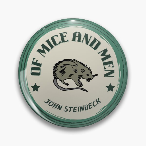 Item preview, Of Mice and Men - John Steinbeck Classic Literature Short Story Book Simple Minimal Aesthetic designed and sold by weboftigers.