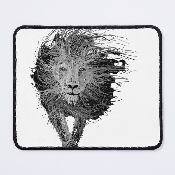 Item preview, Lion, abstract modern digital art designed and sold by zeljana0504.