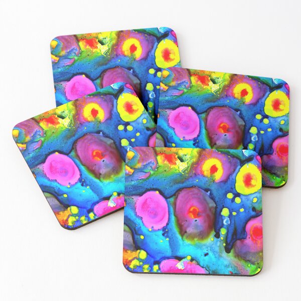 Item preview, Fireworks Finale - Inks on Yupo Abstract Painting designed and sold by Heatherian.