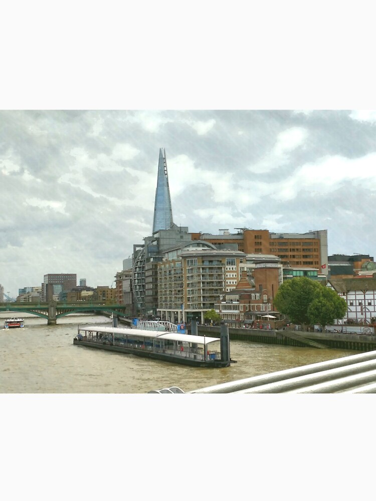 The Shard London looks part of the building by santoshputhran