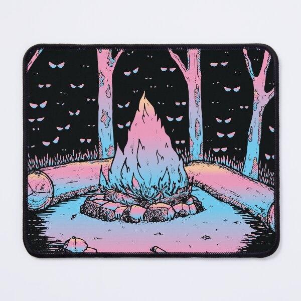 Item preview, glowing eyes camping horror stories halloween spooky designed and sold by XXgooddeedXX.