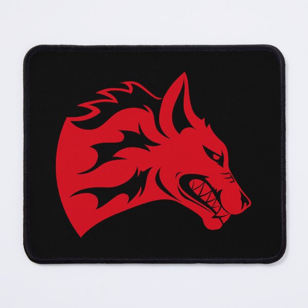 Item preview, Red Werewolf Move Forward Red Wolf Don't Give Up Never Give Up designed and sold by BEAST NYC.