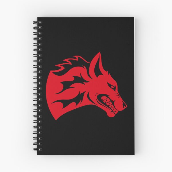Item preview, Red Werewolf Move Forward Red Wolf Don't Give Up Never Give Up designed and sold by BEAST NYC.