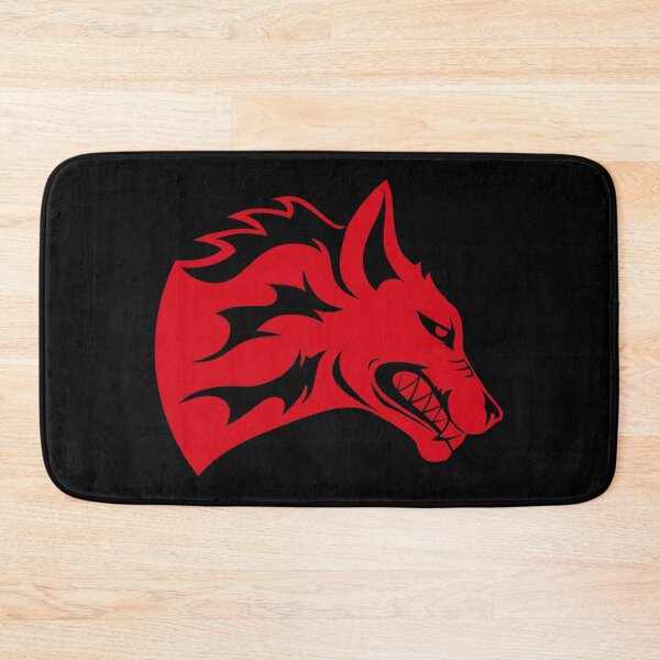 Item preview, Red Werewolf Move Forward Red Wolf Don't Give Up Never Give Up designed and sold by BEAST NYC.