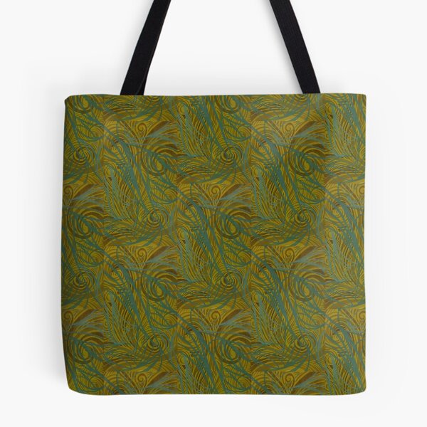 Item preview, Netted Flow Jungle designed and sold by Imperfectcircle.