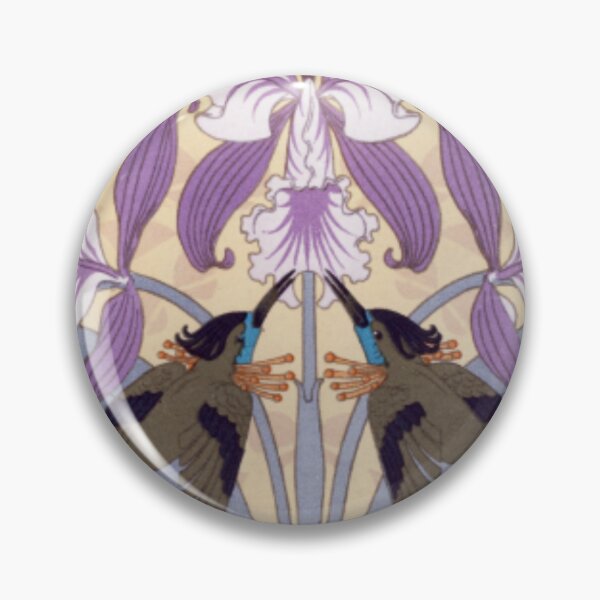 Item preview, Hummingbird & Iris designed and sold by ZinZoe.