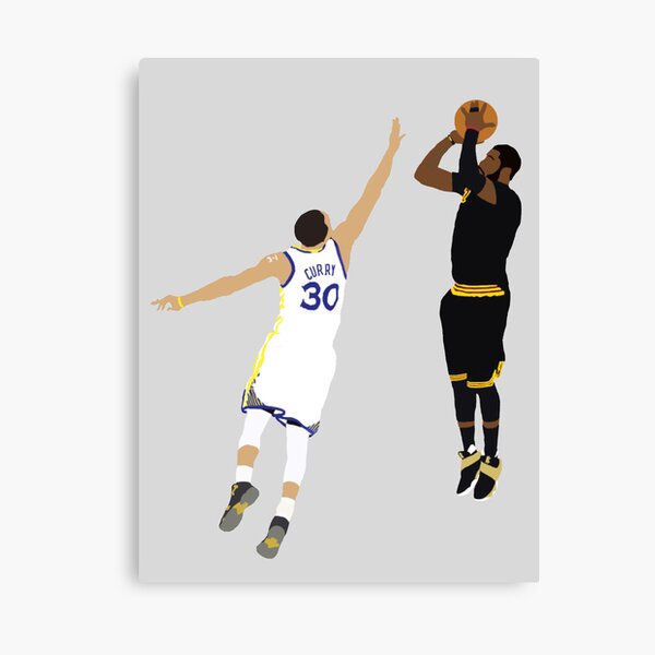 Item preview, Kyrie Irving Clutch Shot Over Stephen Curry designed and sold by RatTrapTees.
