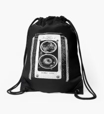 vintage photographer Drawstring Bag
