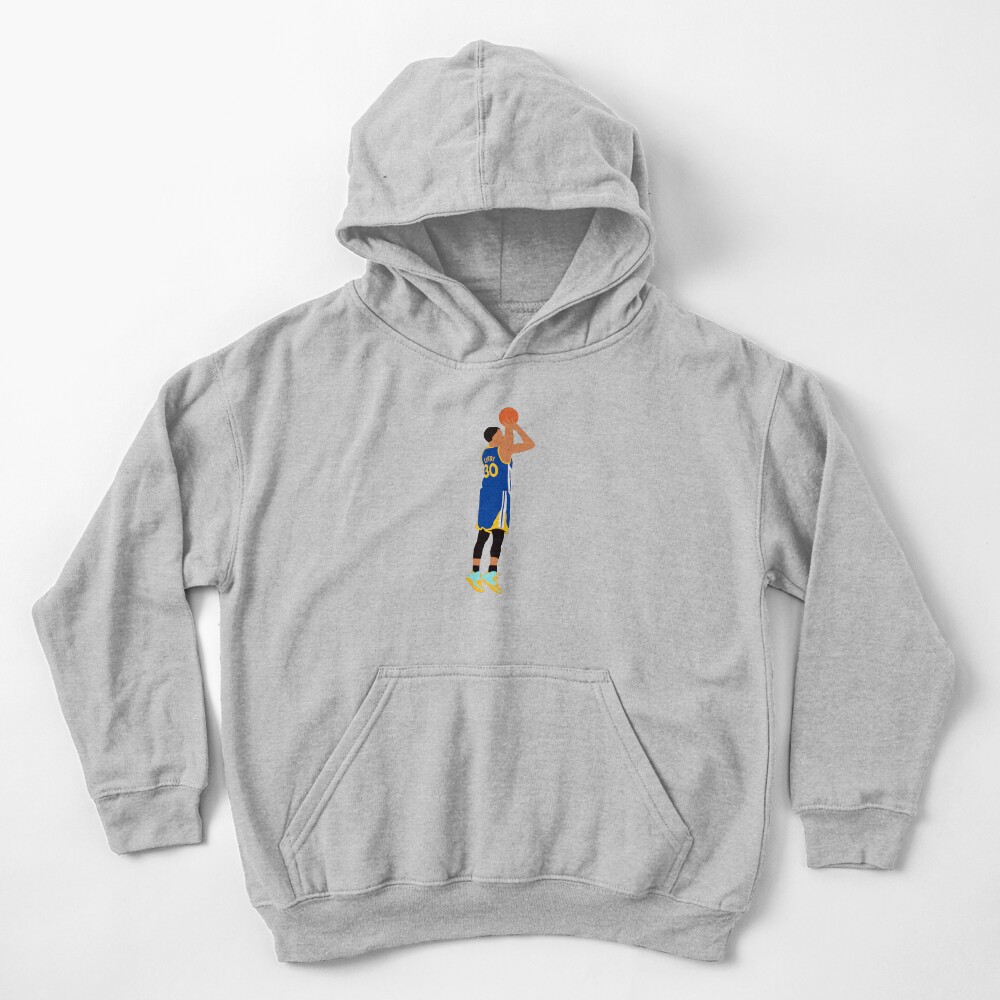 Stephen Curry Jumpshot Kids Pullover Hoodie