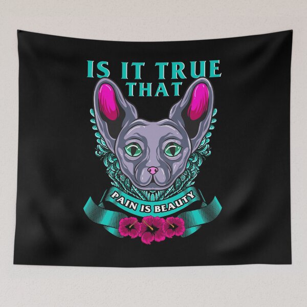 Item preview, Is it true that pain is beauty? designed and sold by JadedDesign.