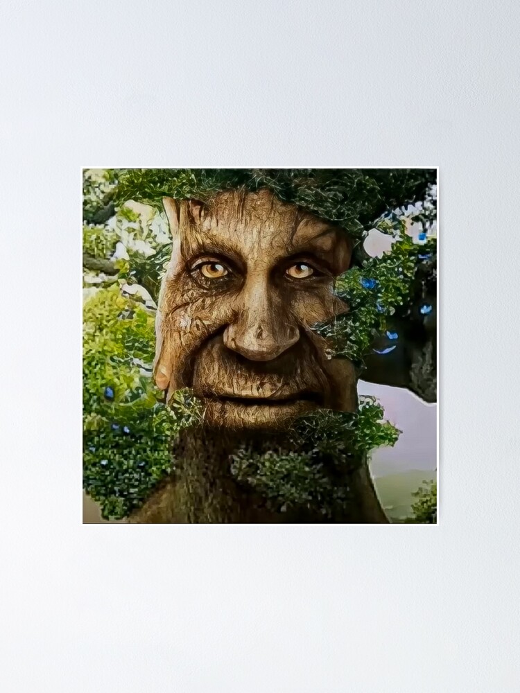 What is the old mystical tree face meme? Where did it come from?