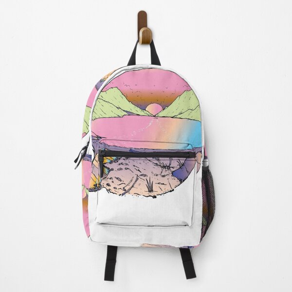 Item preview, pink sunset reflection abandoned beach designed and sold by XXgooddeedXX.