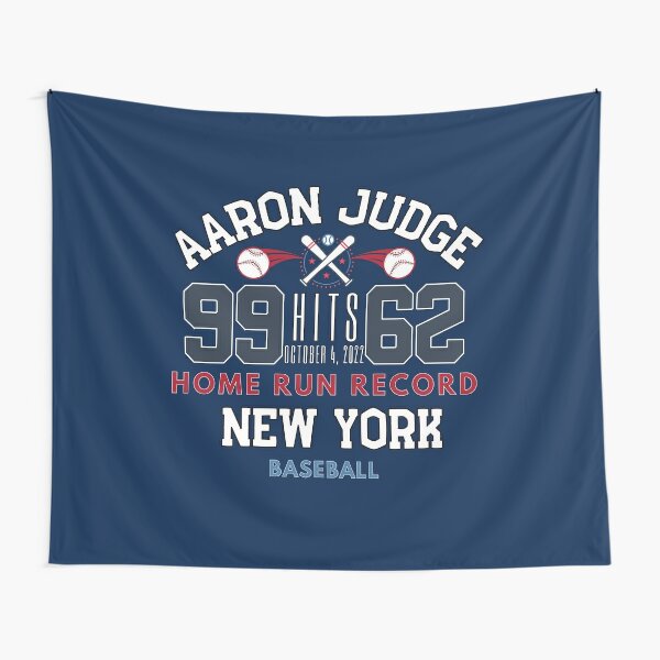 Aaron Judge Home Run Record 62 October 4 2022 New York Baseball  Essential  T-Shirt for Sale by theflandonian