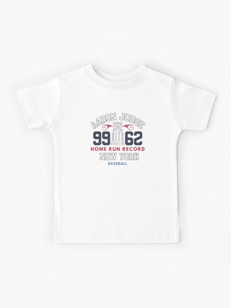 Aaron Judge Home Run Record 62 October 4 2022 New York Baseball  Kids T- Shirt for Sale by theflandonian