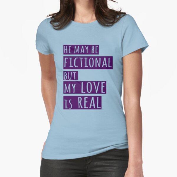 Item preview, er mag fiktiv sein, aber meine Liebe ist real (1) designed and sold by FandomizedRose.