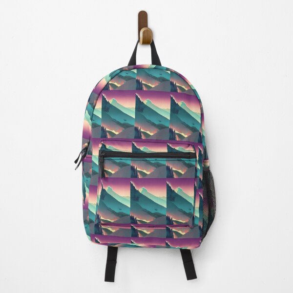 Item preview, PURPLE AND GREEN TINGED MOUNTAIN VIEW designed and sold by sailorsam1805.