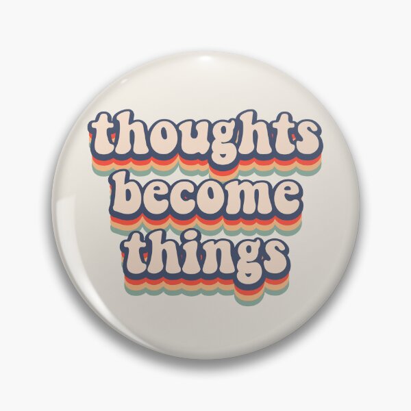 Item preview, thoughts become things cute vintage designed and sold by motivationlife7.