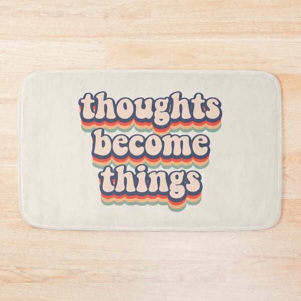 Item preview, thoughts become things cute vintage designed and sold by motivationlife7.