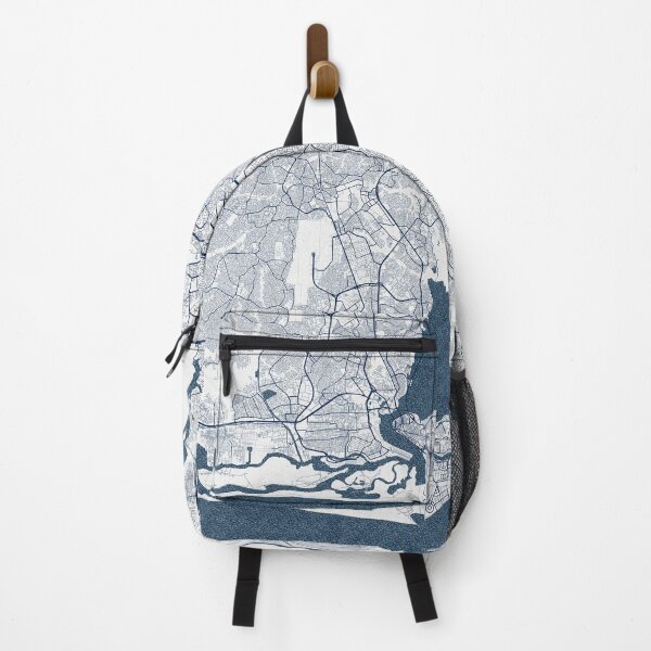 Item preview, Lagos City Map of Nigeria - Coastal designed and sold by deMAP.