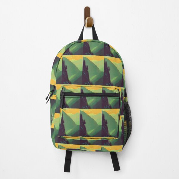 Item preview, ORANGE AND GREEN TINGED MOUNTAIN VIEW designed and sold by sailorsam1805.