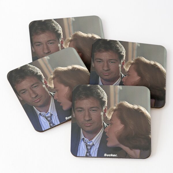 Item preview, Scully and Mulder Sucker designed and sold by goodcheese.