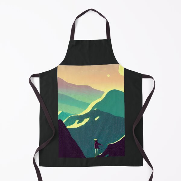 Artikelvorschau, HIKER WITH MOUNTAIN VIEW entworfen und verkauft von sailorsam1805.