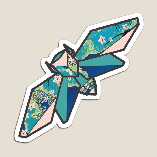 origami cicada Magnet