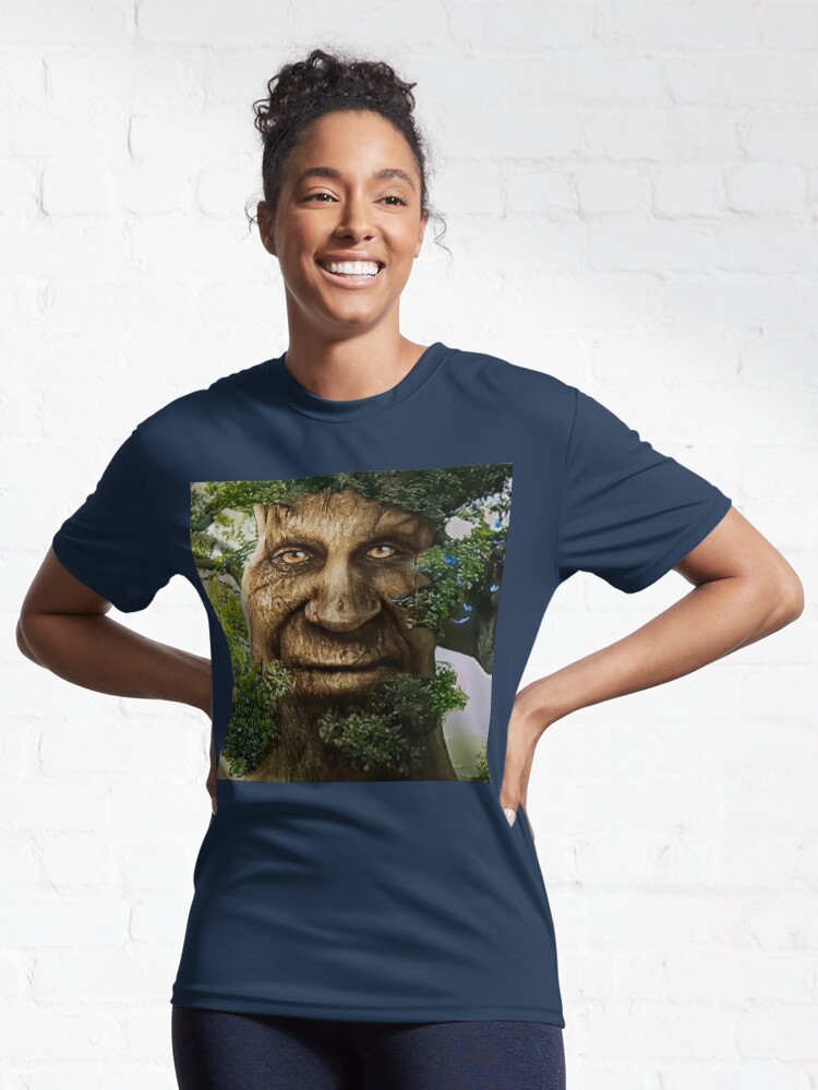 Wise Mystical Tree meme T-Shirt Short sleeve vintage clothes plus size t  shirts mens vintage t shirts - AliExpress