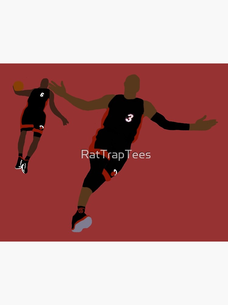 Dwyane Wade Lob To LeBron James Graphic T-Shirt Dress for Sale by  RatTrapTees