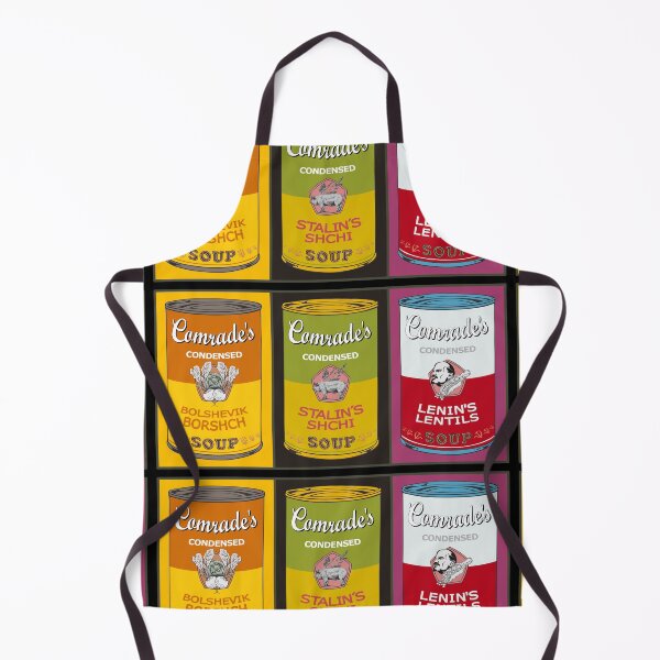 Item preview, Soviet Andy Warhol soups - Comrade Pop Art - Triple soup designed and sold by Groenendijk.
