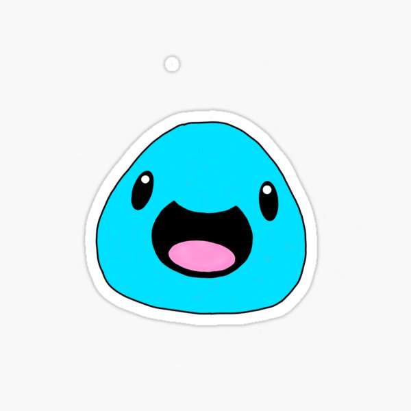 robins egg slime Sticker