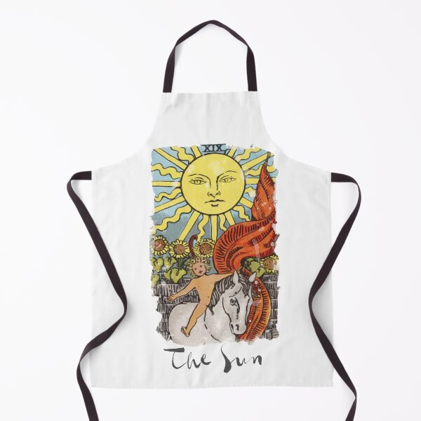 Item preview, The Sun Major Arcana RWS Tarot Card Painting designed and sold by ApolloTarot.