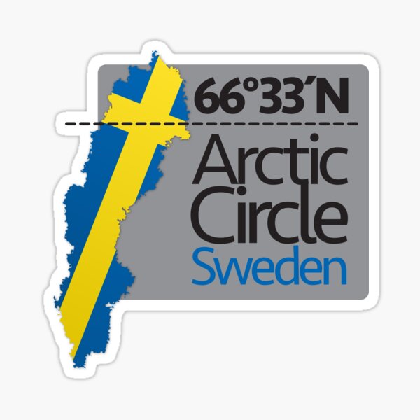 Item preview, Arctic Circle Sweden - 66° 33’ North designed and sold by Inc-Solutions.
