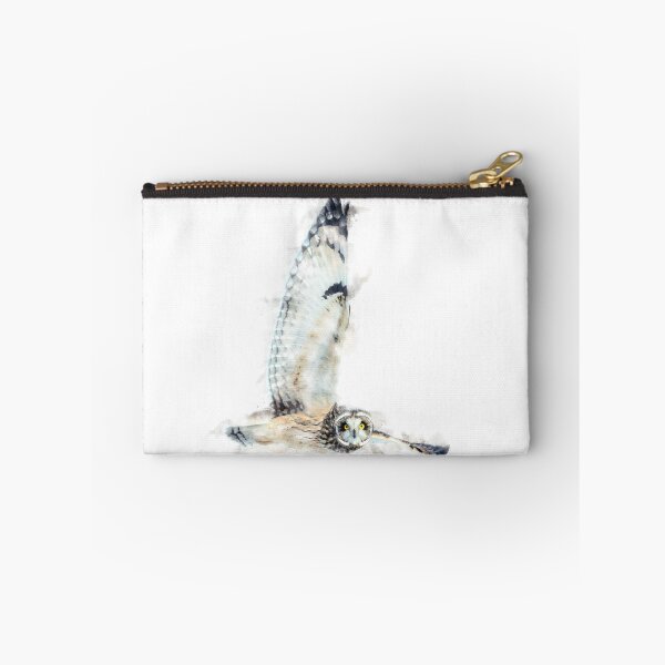 Item preview, Short-eared Owl Watercolour Artwork designed and sold by Typeglyphs.