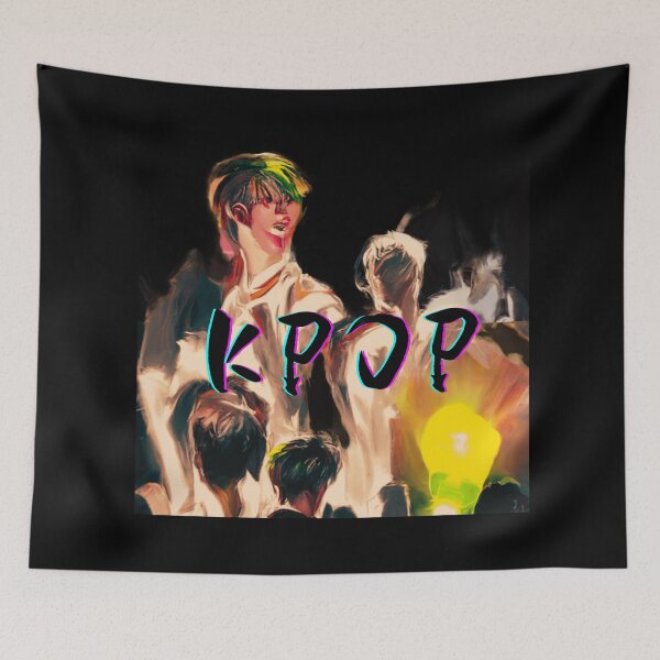 Item preview, Kpop boy group-classic yellow  designed and sold by zheworkstudio.