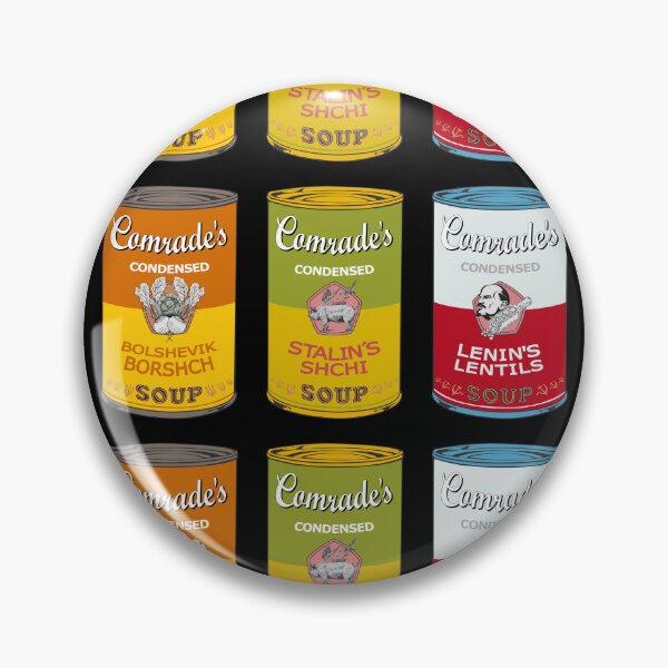 Item preview, Soviet Andy Warhol soups - Comrade Pop Art - Triple Soup Combo designed and sold by Groenendijk.