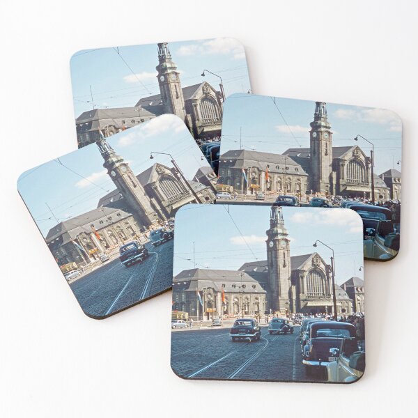 Item preview, 1950s - The Central Railway Station, Gare Centrale, Luxembourg designed and sold by thatwaslife.