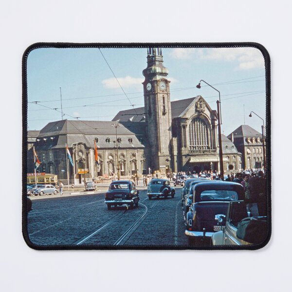 Item preview, 1950s - The Central Railway Station, Gare Centrale, Luxembourg designed and sold by thatwaslife.