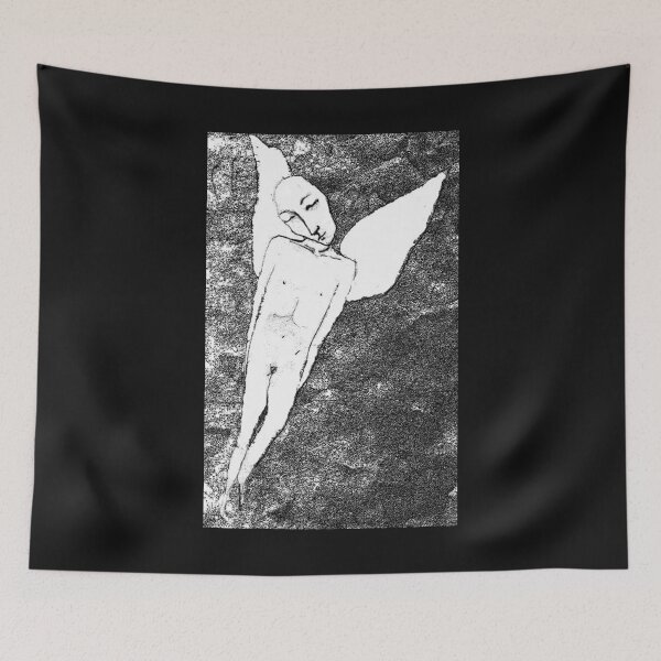 Item preview, my drawing of weird angel designed and sold by SBlagojevic.
